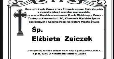 Zmarła Elżbieta Zaiczek, była sekretarz miasta