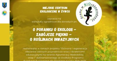 Warsztaty o roślinach inwazyjnych i kompozycjach w szkle